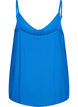 Strap top in viscose, Blue, Packshot image number 1