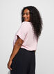 T-shirt with motif, Pink, Model image number 2