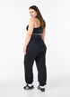 Sweatpants with a wide waistband, Black, Model image number 2
