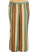Loose viscose trousers with stripes, Brown, Packshot image number 0