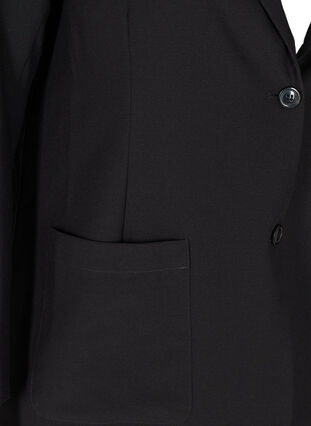 Blazer with pockets and buttons, Black, Packshot image number 3