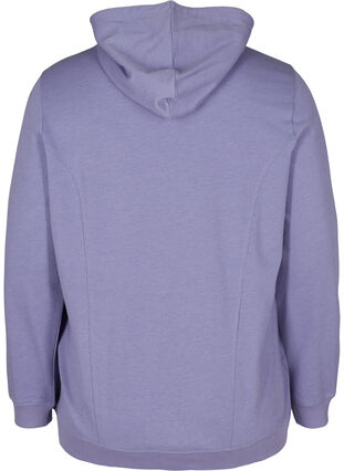 Sweatshirt with a hood and ribbed cuffs, Boungainvillea, Packshot image number 1