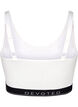 Cotton bra with adjustable straps, White, Packshot image number 1
