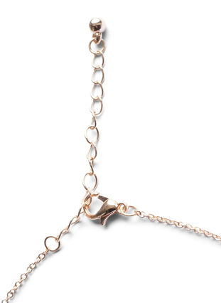 Gold-toned Necklace with Pearl, Gold, Packshot image number 2