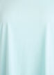 Short-sleeved cotton blend t-shirt, Turquoise, Packshot image number 2