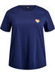 T-shirt with motif, Blue, Packshot image number 0