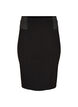Close-fitting skirt with elasticated waist, Black, Packshot image number 0