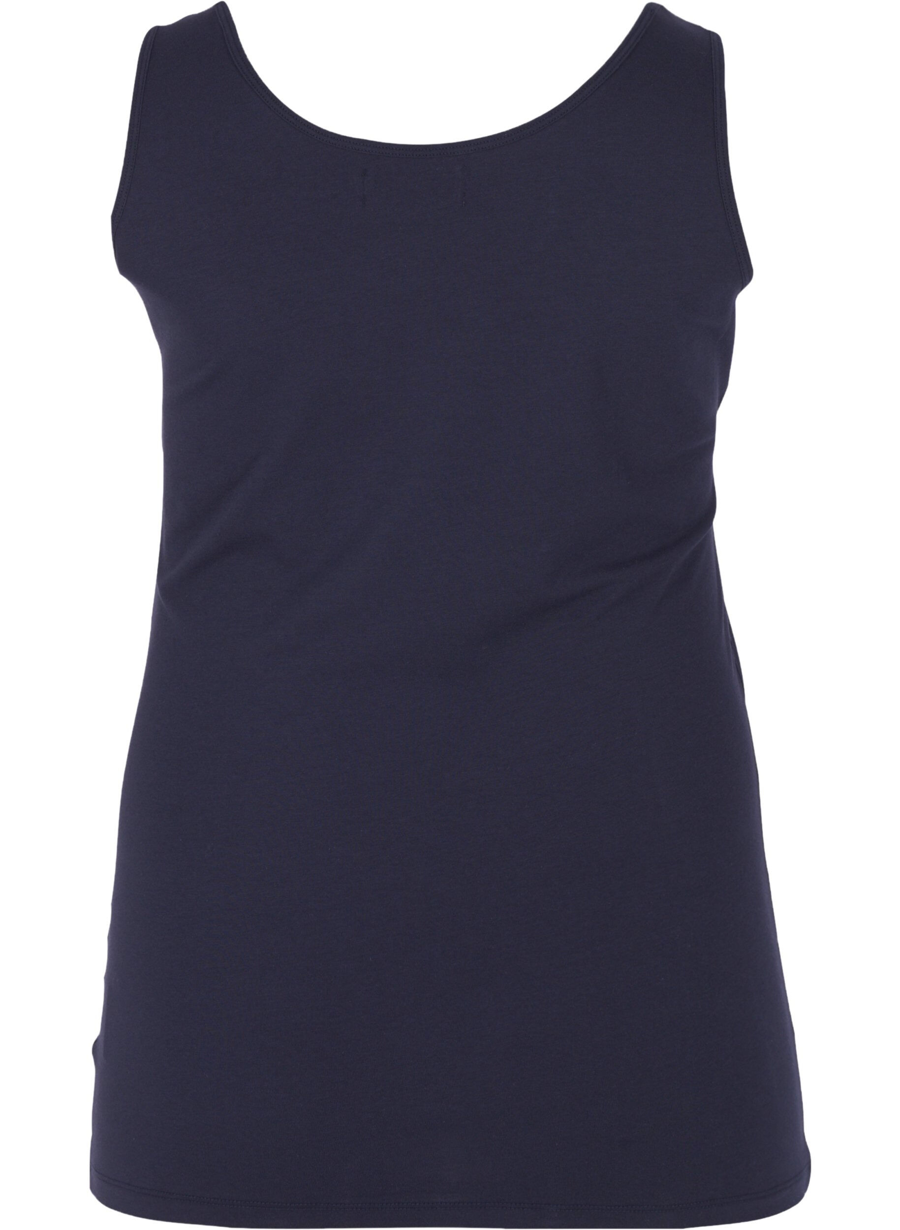 Zizzifashion Basic top, Blue, Packshot image number 1