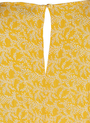 Short-sleeved dress , Yellow Branch, Packshot image number 3