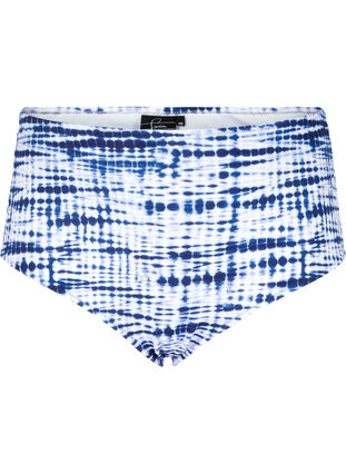 High-waisted bikini bottoms, Tie Dye Print, Packshot image number 0