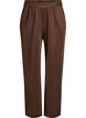 Track pants with side stripes and pockets, Brown, Packshot image number 0