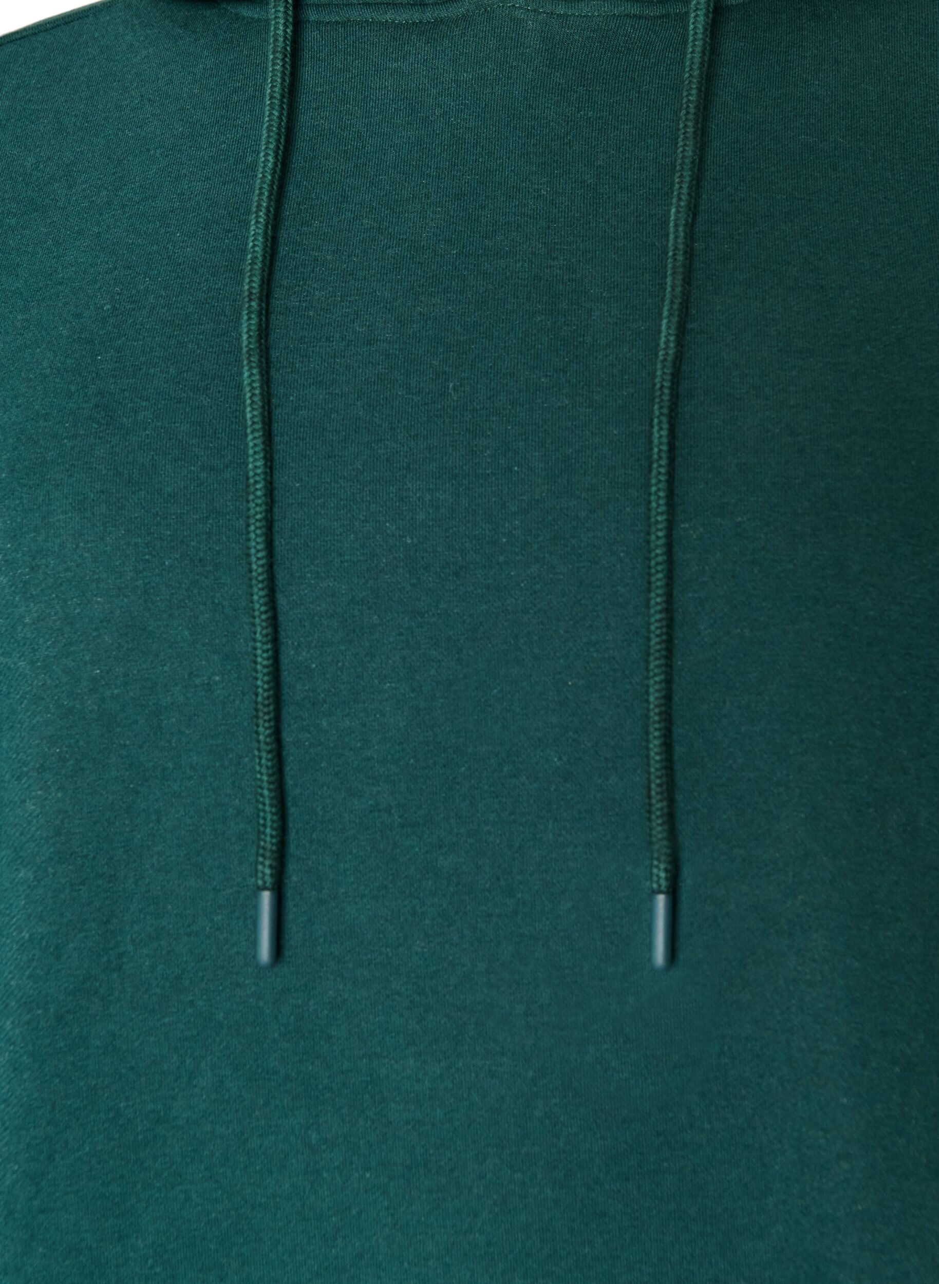 ZizzifashionHooded sweatshirt dress with pockets, 0648, Packshot image number 2