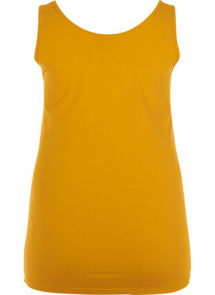 Basic vest top, Golden Yellow, Packshot image number 1