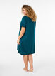 Short-sleeved nightgown in organic cotton, Green, Model image number 2