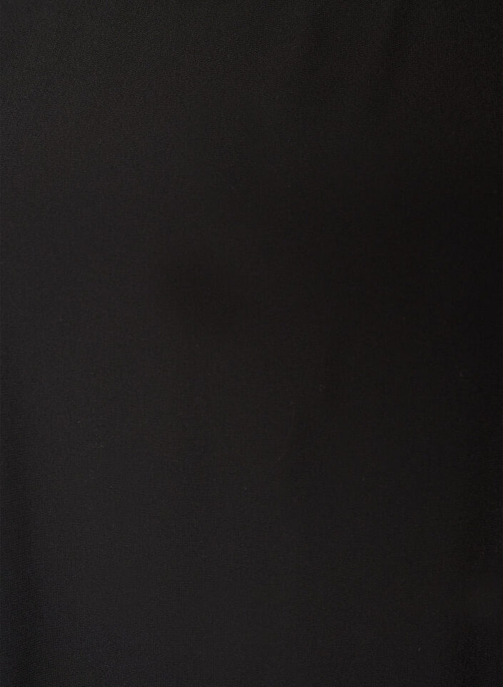 Chiffon blouse with balloon effect, Black, Packshot image number 2