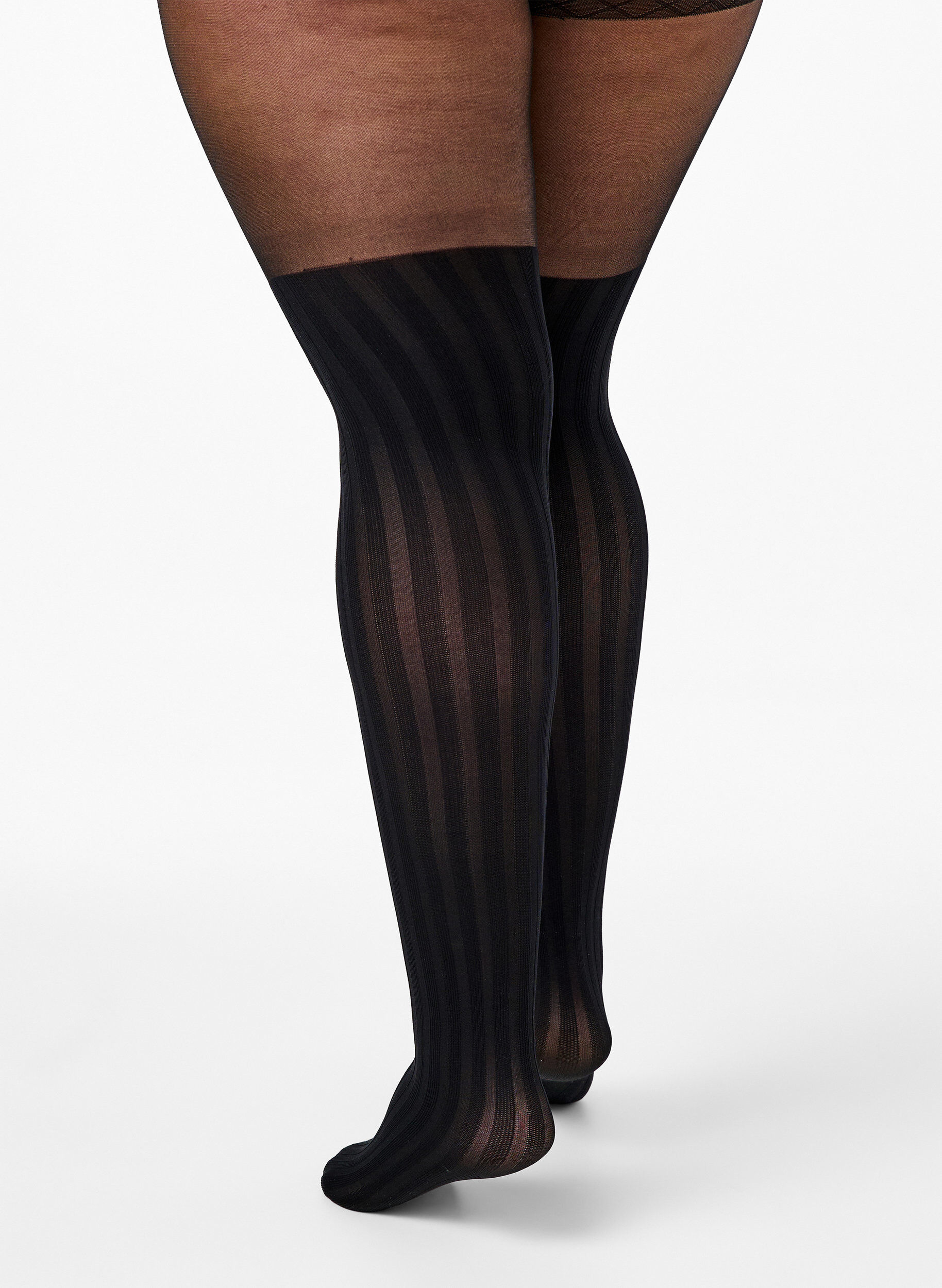 Zizzifashion Overknee-look tights in 50 denier, Black, Model image number 1