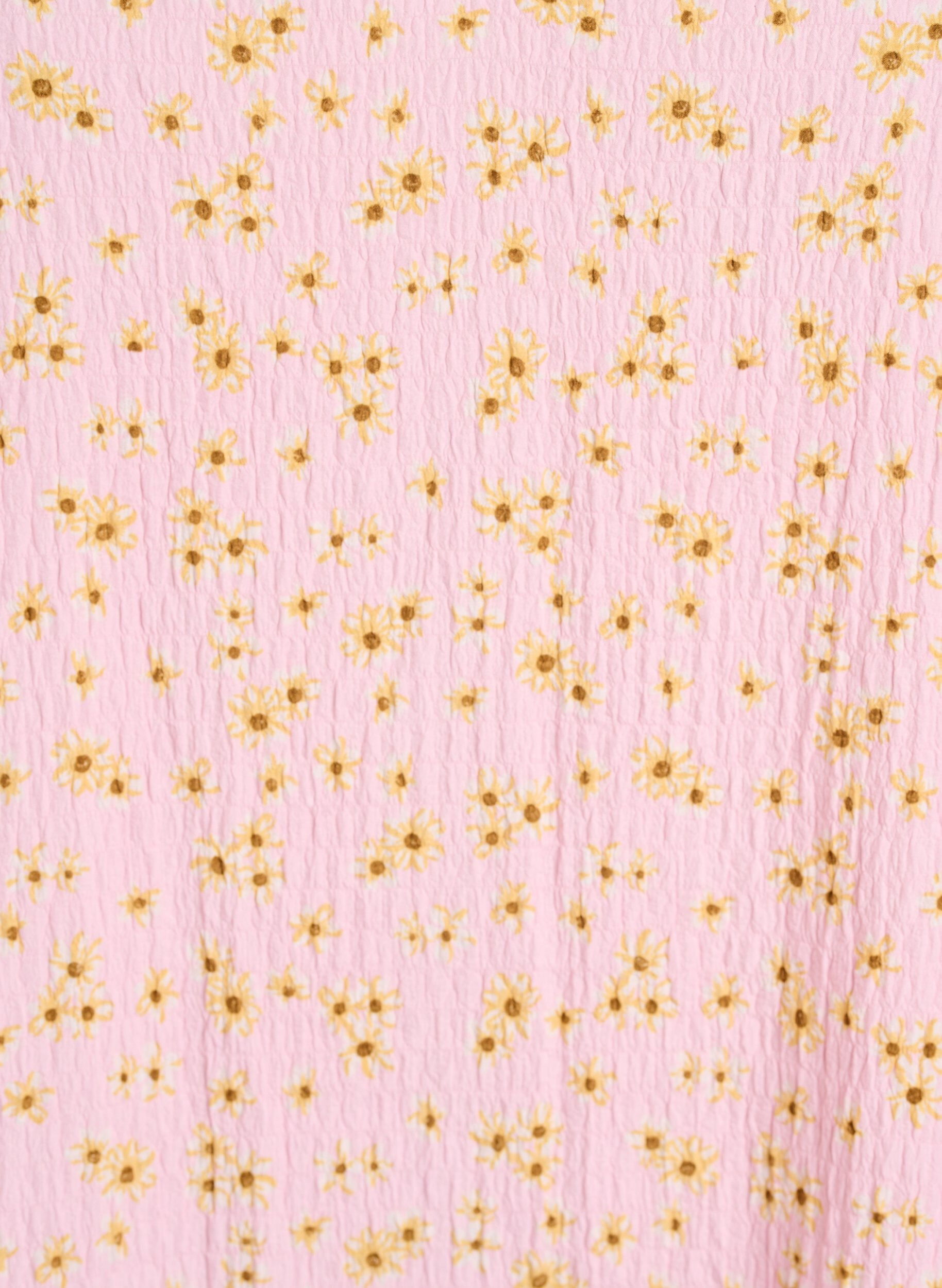 Zizzifashion Short-sleeved dress with V-neck, Rose, Packshot image number 2