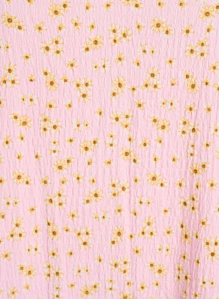 Short-sleeved dress with V-neck, Rose, Packshot image number 2