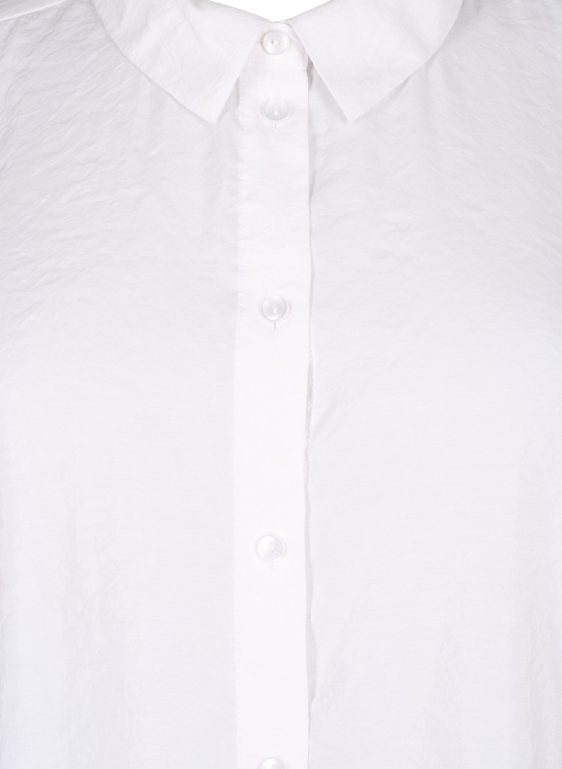 Zizzifashion Long-sleeved shirt in TENCEL&trade; Modal, Bright White, Packshot image number 2