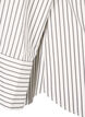 Striped shirt with wide cuffs, White, Packshot image number 3
