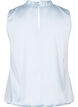Sleeveless party top in satin, Delicate Blue, Packshot image number 1