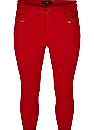 Cropped trousers, Tango Red, Packshot image number 0