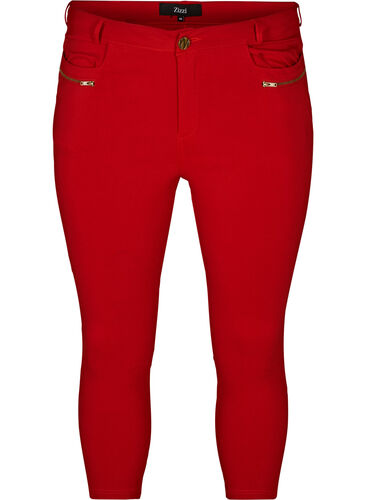 Cropped trousers, Tango Red, Packshot image number 0
