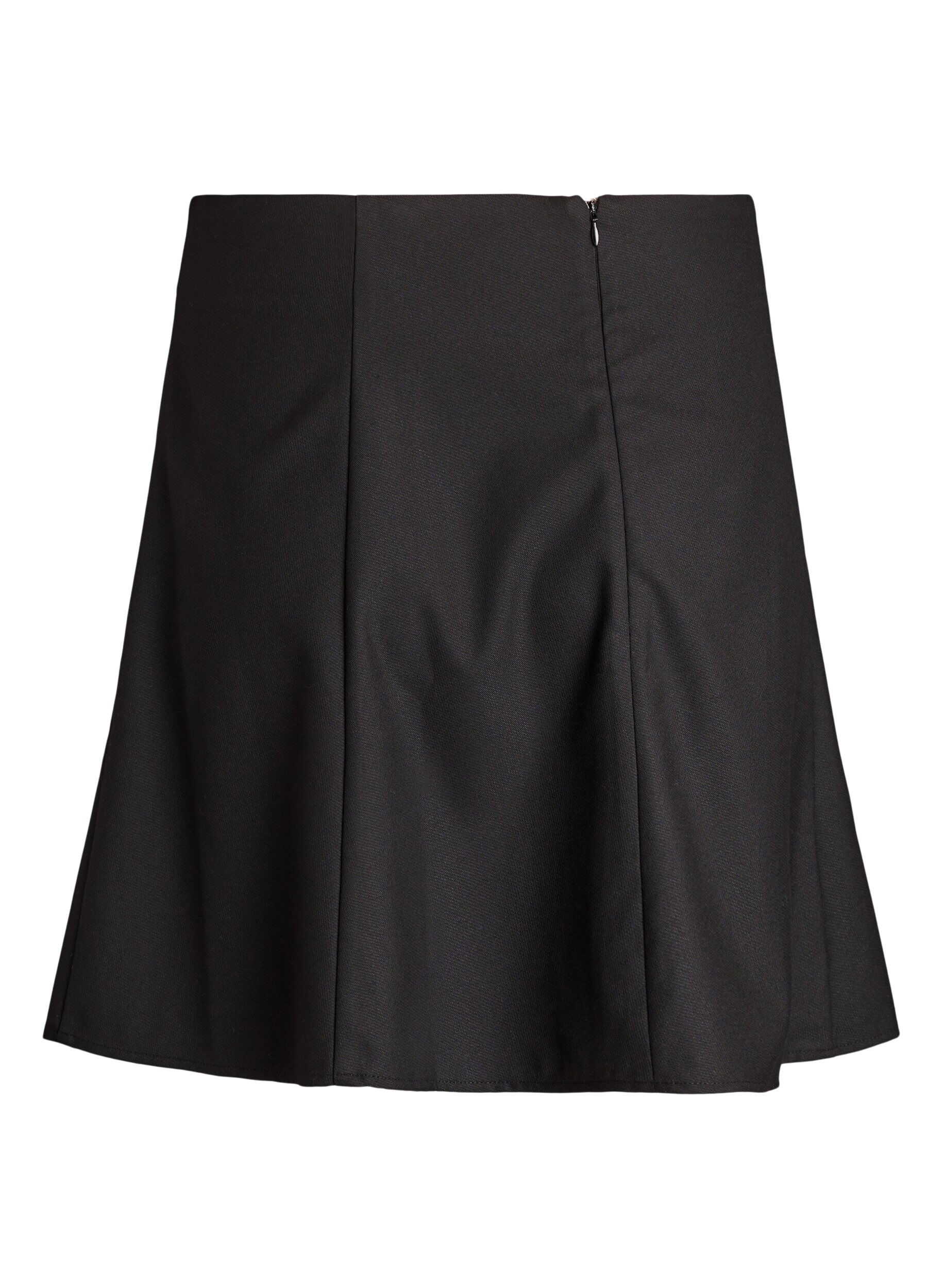 Zizzifashion Short A-line skirt, Black, Packshot image number 1