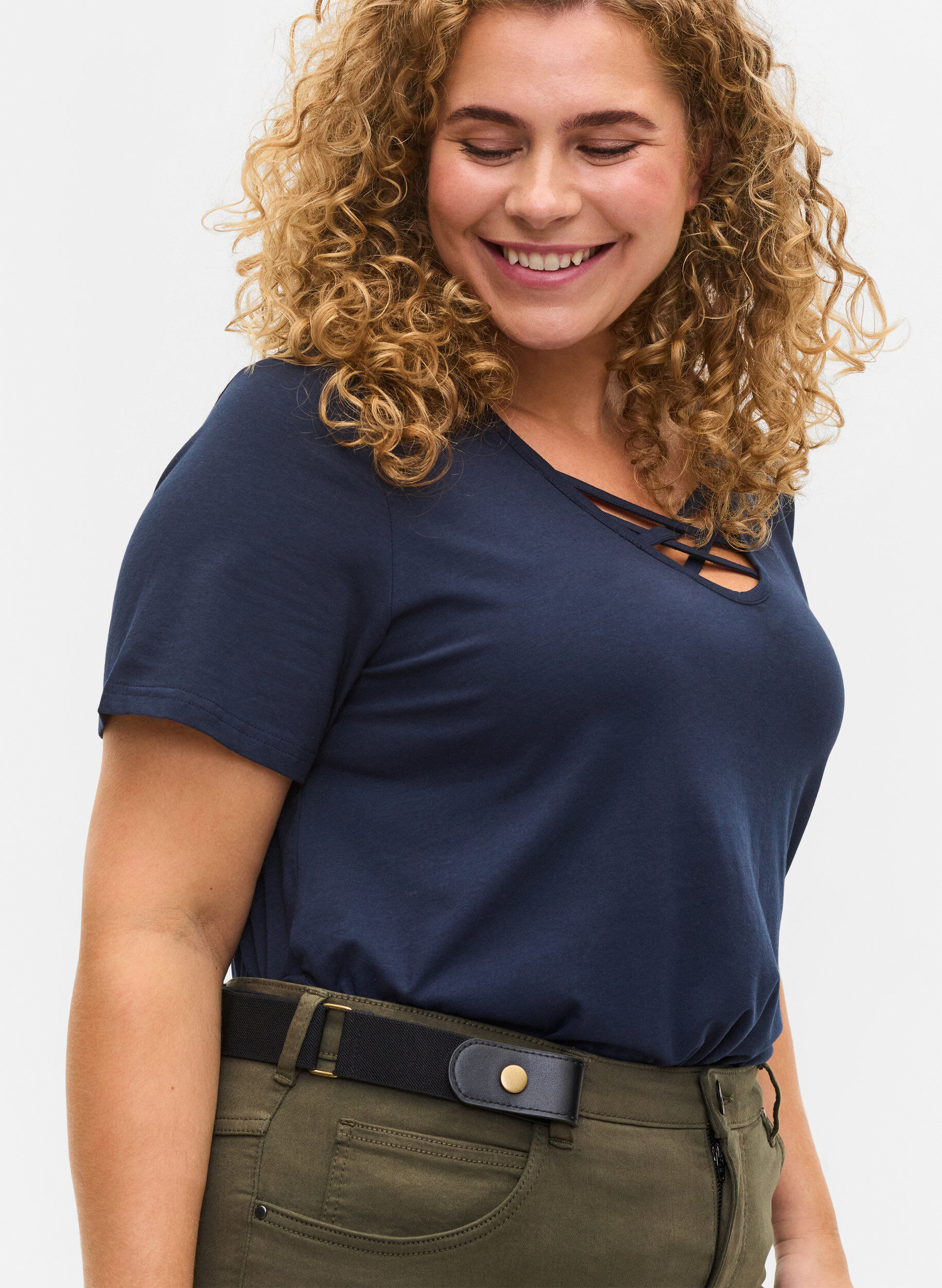 Stretch belt, Black, Model