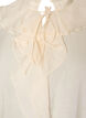 Viscose blouse with ruffles and long sleeves, Vanilla, Packshot image number 2