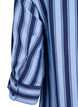 Short dress with collar and chest pocket, Blue, Packshot image number 3