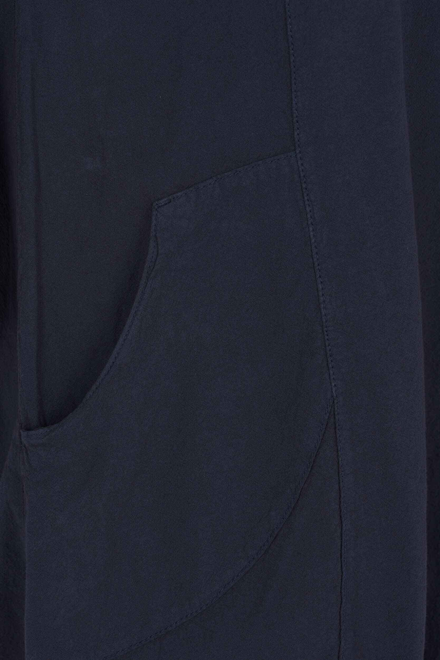 Zizzifashion Short sleeve cotton dress, Blue, Packshot image number 3