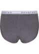 Marled knickers with regular waist, Grey, Packshot image number 1
