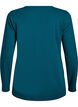 Basic jersey top with long sleeves, Green, Packshot image number 1