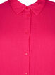 Shirt with cotton muslin collar, Bright Rose, Packshot image number 2