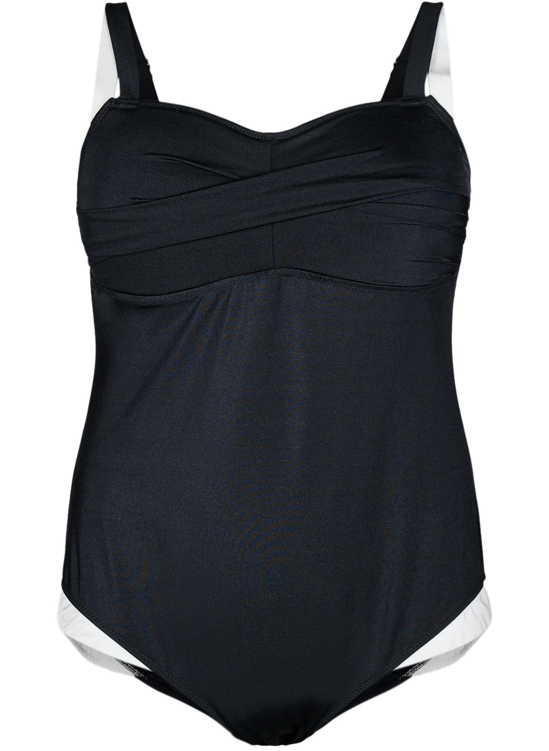 Swimsuit with padding and contrast detailing