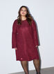 Short sequin dress with an A-line shape, Red, Model image number 0