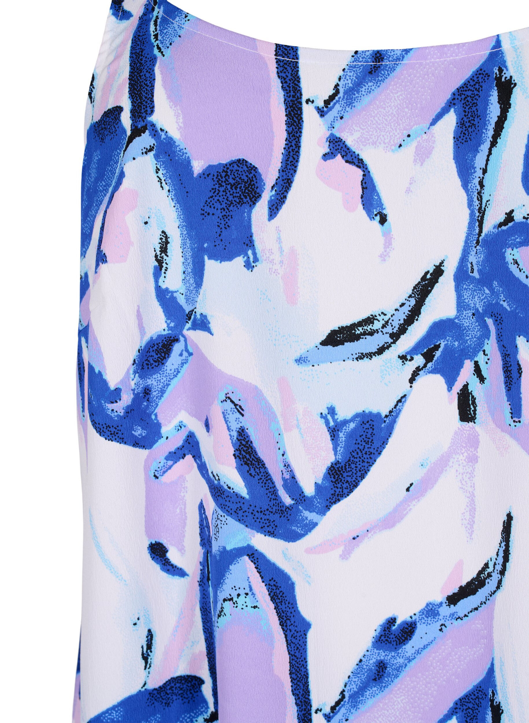 Zizzifashion FLASH - Top with print, Snow White Flower, Packshot image number 2