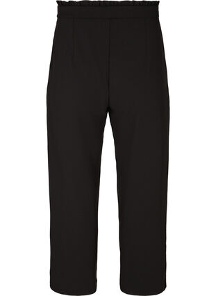 Wide leg trousers, Black, Packshot image number 1