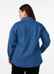 Denim shirt with eyelets, Blue, Model image number 2