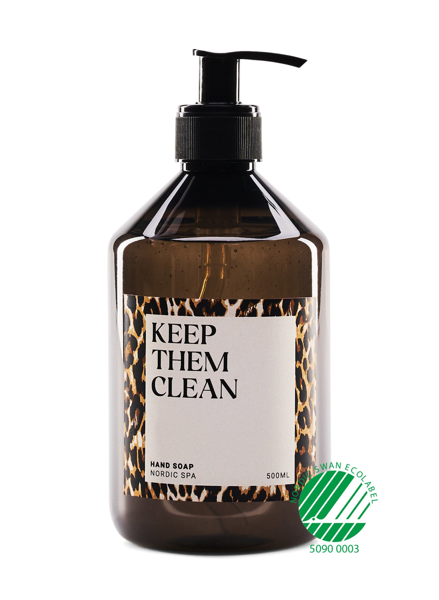 Zizzifashion Hand soap - Nordic Spa 500 ml, Nordic Spa Leopard, Packshot image number 0