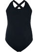 Swimsuit with cross back, Black, Packshot image number 0