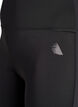 Flared training trousers with high waist, Black, Packshot image number 2