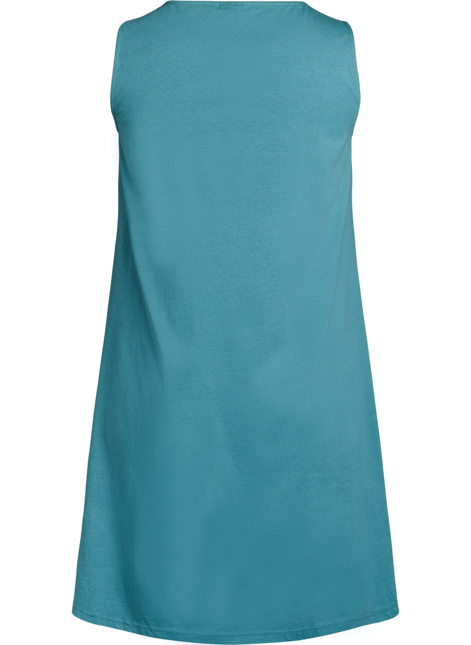 Zizzifashion Sleeveless A-line dress, Blue, Packshot image number 1