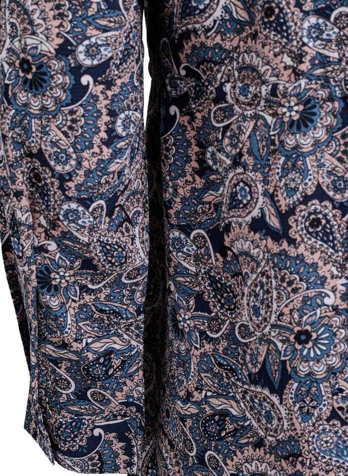 Knee-length dress with tie belt, Beige, Packshot image number 3