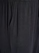 Night trousers in modal with high waist, Black, Packshot image number 2