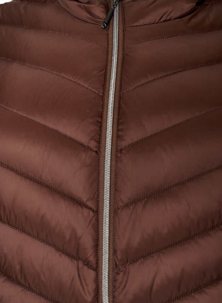 Lightweight hooded jacket, Brown, Packshot image number 2