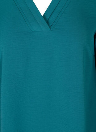 Long-sleeved tunic, Blue Coral, Packshot image number 2