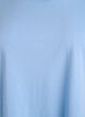 Short-sleeved t-shirt in a cotton blend, Light Blue, Packshot image number 2