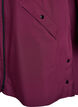 Rain jacket with pockets and a hood, Dark Bordeaux, Packshot image number 3
